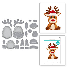 Felt Reindeer - Felt Stitch & Create Dies