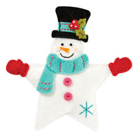 
              Felt Snowman Star - Felt Stitch & Create Dies
            