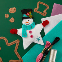 
              Felt Snowman Star - Felt Stitch & Create Dies
            