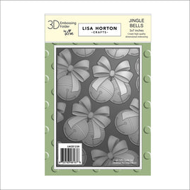 Jingle Bells - 5 x 7 Lisa Horton 3D Embossing Folder