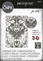 
              Damask by Tim Holtz - 3-D Texture Fades Embossing Folder
            