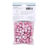 
              Pink Damask Wax Beads
            