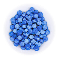 
              Mystic Blue Wax Beads
            