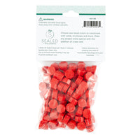 
              Vibrant Red Wax Beads
            