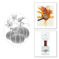 
              Pumpkin Trio 3D Wax Seal Stamp
            