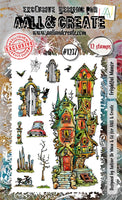 
              #1237 Frightful Manor - A6 Stamp Set
            