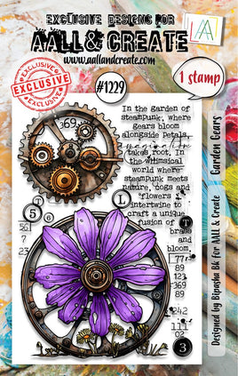 #1229 Garden Gears - A7 Stamp Set