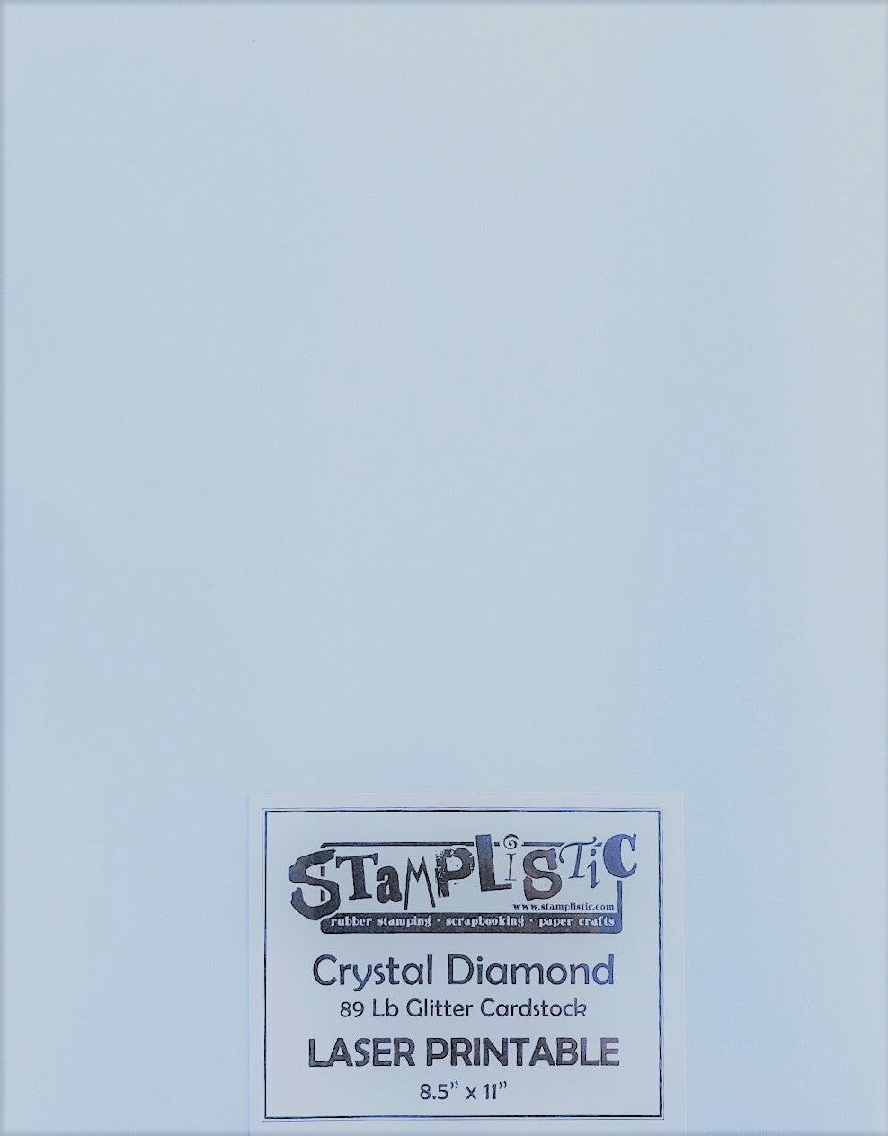 Cardstock Warehouse Diamond Print White Glitter No-Shed Inkjet Printable  Premium Cardstock Paper - 8.5 x 11 - 104 Lb. / 280 Gsm - 15 sheets