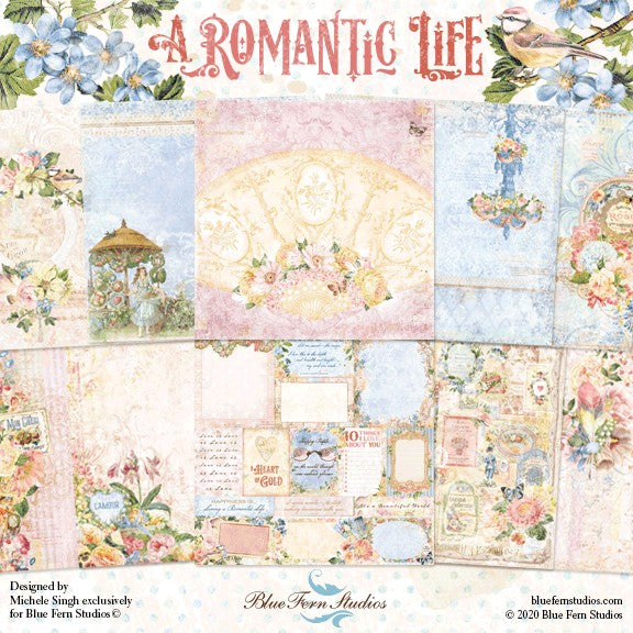 A Romantic Life 12 x 12 Collection Pack| Stamplistic