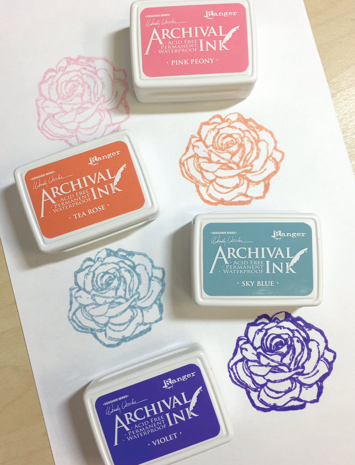 Wendy Vecchi Mini Archival Ink Pads - Kit #4