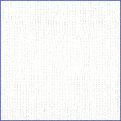  12x12 Textured Cardstock, 80 lb White Scrapbook Paper, Premium Card Making and Paper Crafting Supplies