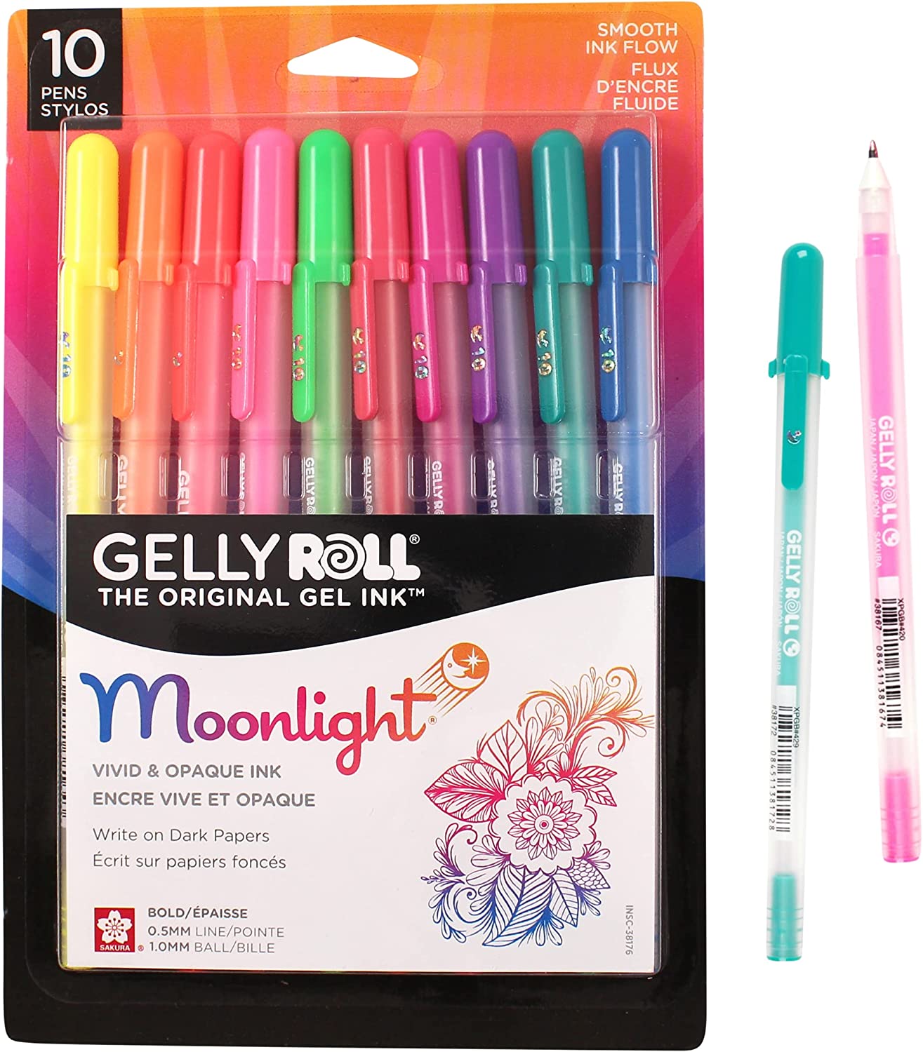 Sakura Gelly Roll Metallic Pen Sets Set of 5