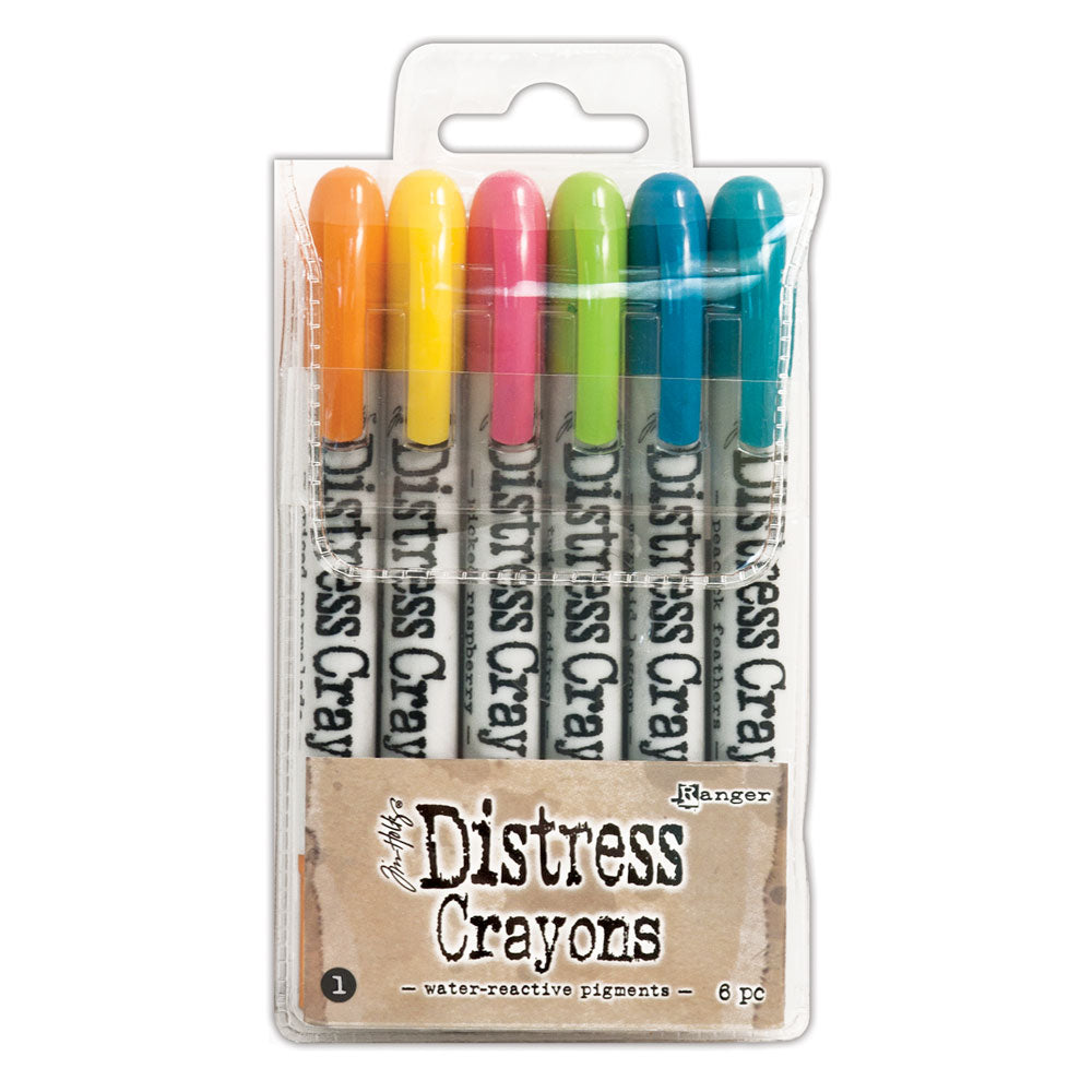 Tim Holtz Distress Crayon Set - Set #10