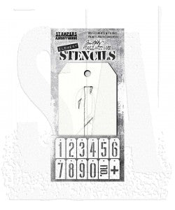 Tim Holtz Layering Stencils - PEEKABOO